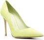 Le Silla Eva 105mm suede pumps Green - Thumbnail 2