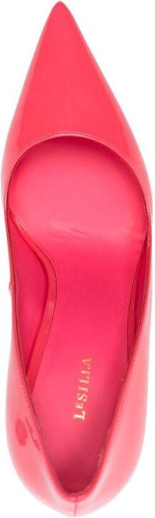 Le Silla Eva 110mm patent-leather pumps Pink
