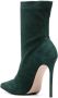 Le Silla Eva 115mm pointed-toe boots Green - Thumbnail 3
