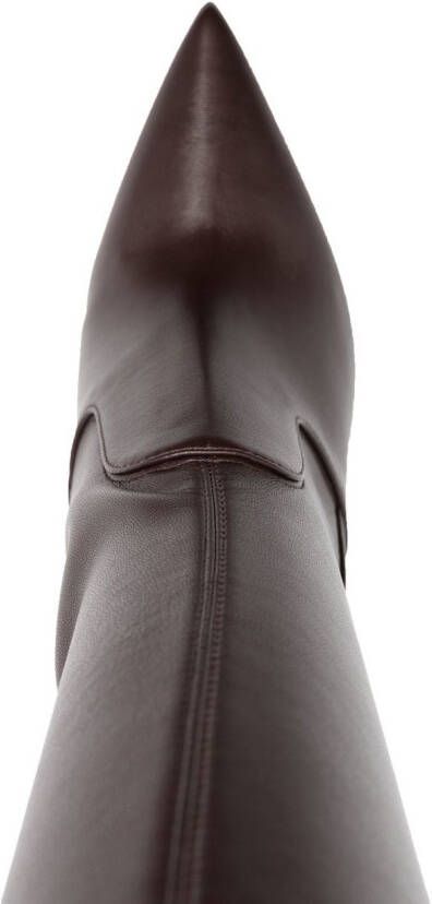 Le Silla Eva 115mm thigh-high boots Brown