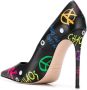 Le Silla Eva 120 printed pumps Black - Thumbnail 3