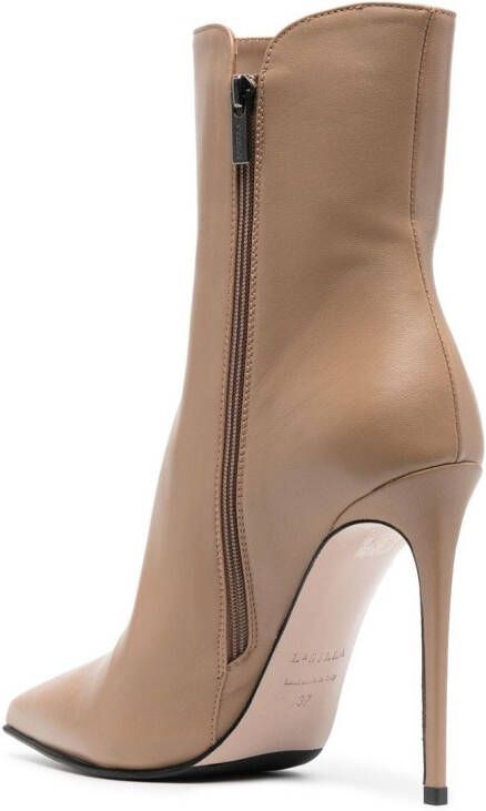 Le Silla Eva 120mm ankle boot Neutrals