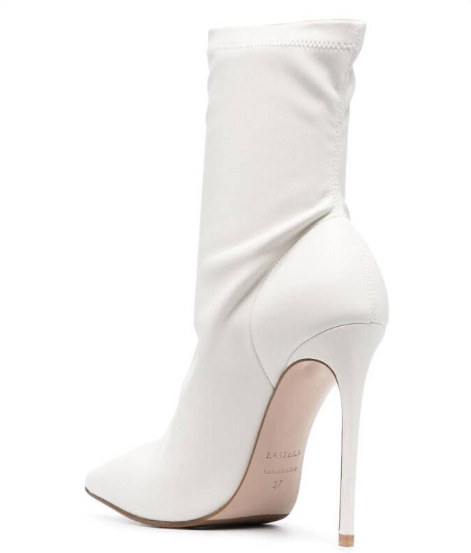 Le Silla Eva 120mm ankle boots White