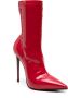 Le Silla Eva 120mm patent ankle boots Red - Thumbnail 2