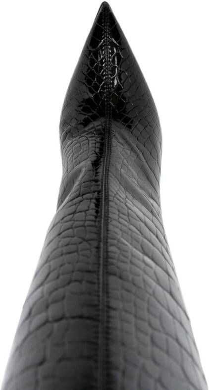 Le Silla Eva 120mm pointed-toe boots Black