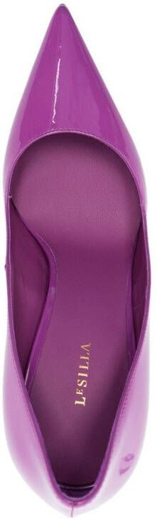 Le Silla Eva 120mm pumps Purple