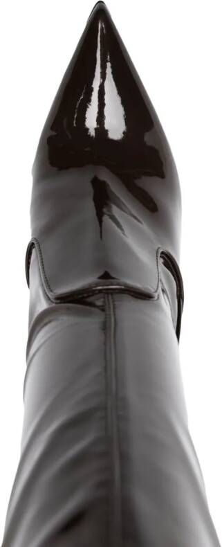 Le Silla Eva 120mm thigh-high boots Brown