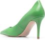 Le Silla Eva 80mm leather pumps Green - Thumbnail 3