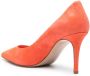 Le Silla Eva 80mm suede pumps Orange - Thumbnail 3