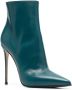 Le Silla Eva leather 125mm ankle boots Green - Thumbnail 2