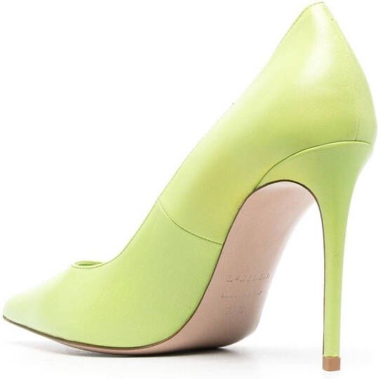 Le Silla Eva leather pumps Green