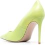 Le Silla Eva leather pumps Green - Thumbnail 3