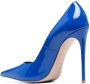 Le Silla Eva patent-leather pumps Blue - Thumbnail 3