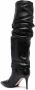 Le Silla Eva ruched knee boots Black - Thumbnail 3