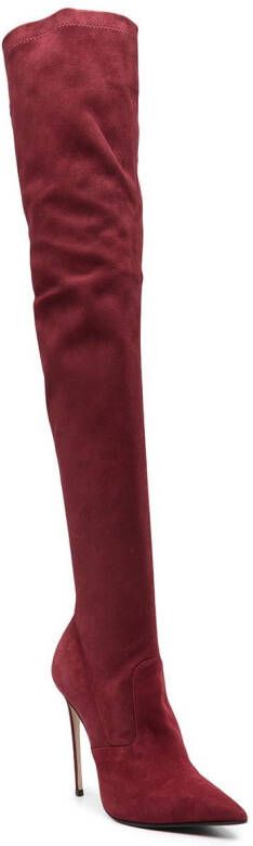 Le Silla Eva stretch boots Red