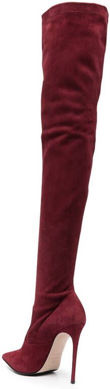 Le Silla Eva stretch boots Red