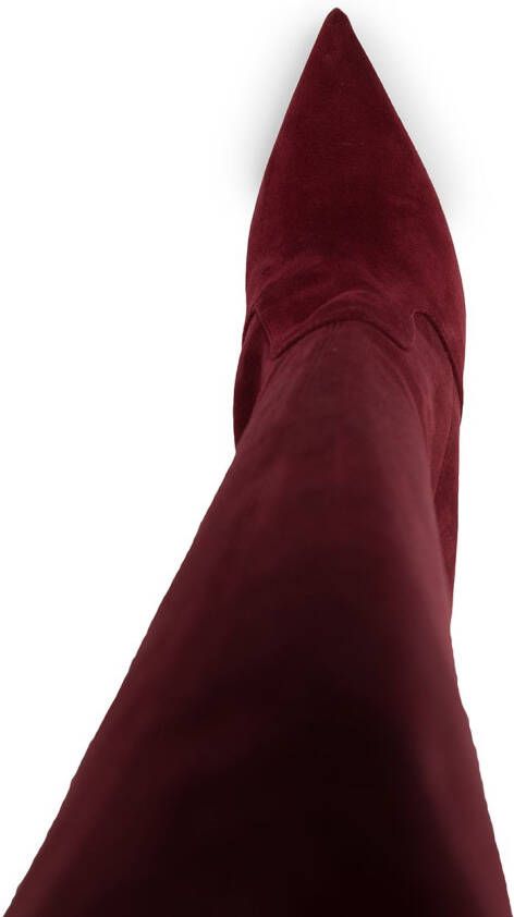 Le Silla Eva stretch boots Red