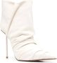 Le Silla Fedra 120mm ruched leather ankle boots Neutrals - Thumbnail 2