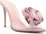 Le Silla floral-appliqué 110mm transparent sandals Pink - Thumbnail 2