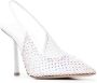 Le Silla Gilda 100mm crystal-embellished pumps Blue - Thumbnail 2