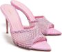 Le Silla Gilda 110mm crystal-embellished mules Pink - Thumbnail 2