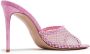 Le Silla Gilda 110mm crystal-embellished mules Pink - Thumbnail 3