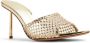 Le Silla Gilda 110mm crystal-embellished sandals Gold - Thumbnail 2