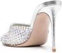 Le Silla Gilda 110mm crystal-embellished sandals Silver - Thumbnail 3
