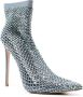 Le Silla Gilda 115mm crystal-embellished boots Blue - Thumbnail 2