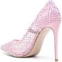 Le Silla Gilda 115mm crystal-embellished pumps Pink - Thumbnail 3