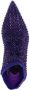 Le Silla Gilda 115mm mesh ankle boots Purple - Thumbnail 4