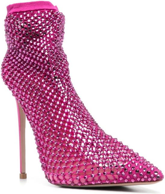 Le Silla Gilda 120 mm pumps Pink