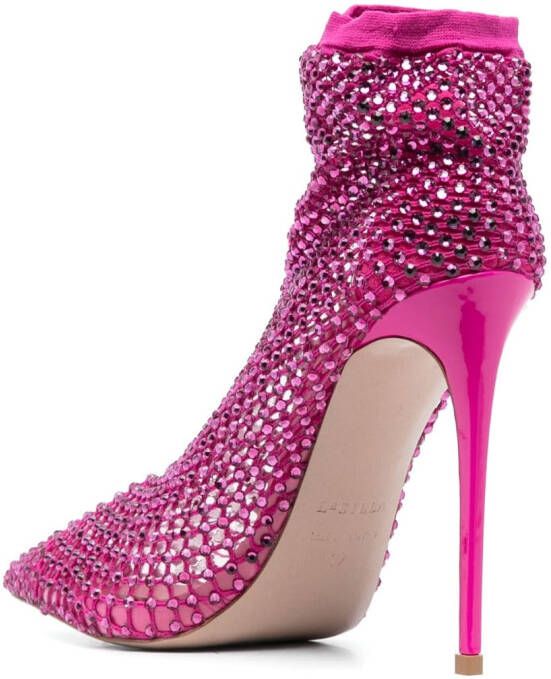 Le Silla Gilda 120 mm pumps Pink