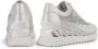 Le Silla Gilda 60mm crystal-embellished sneakers Silver - Thumbnail 3