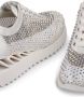 Le Silla Gilda 60mm crystal-embellished sneakers Silver - Thumbnail 4