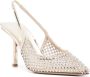 Le Silla Gilda 85mm crystal-embellished pumps Gold - Thumbnail 2