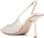 Le Silla Gilda 85mm crystal-embellished pumps Gold - Thumbnail 3