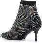 Le Silla Gilda crystal-embellished boot pumps Black - Thumbnail 3