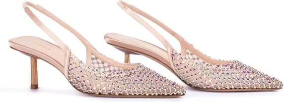 Le Silla Gilda crystal-embellished pumps Pink