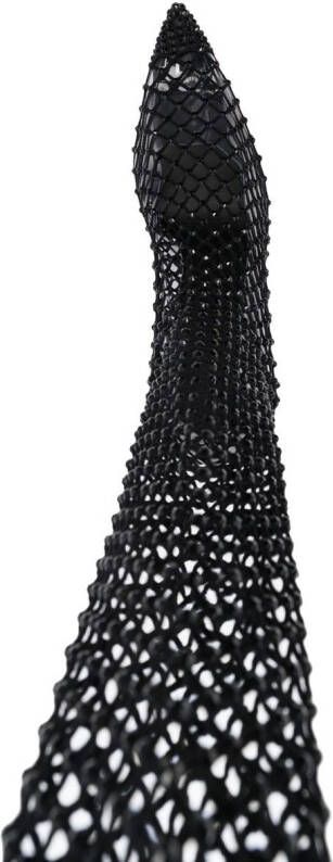 Le Silla Gilda fishnet thigh-high boots Black