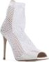 Le Silla Gilda mesh-sock sandals White - Thumbnail 2