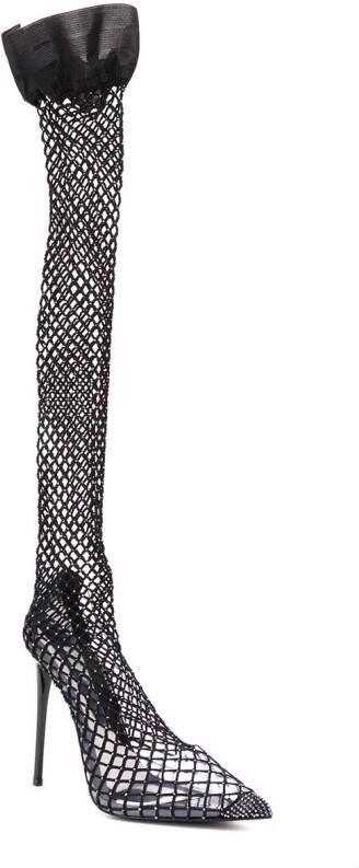 Le Silla Gilda sock-style pumps Black