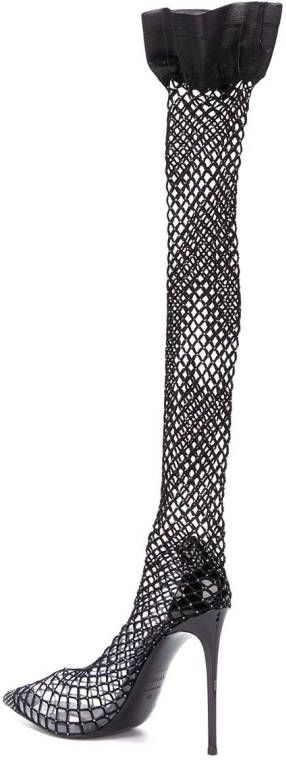 Le Silla Gilda sock-style pumps Black