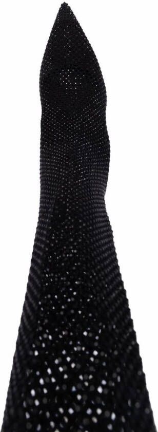 Le Silla Gilda stocking boots Black