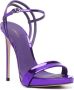 Le Silla Guen 120mm open-toe sandals Purple - Thumbnail 2