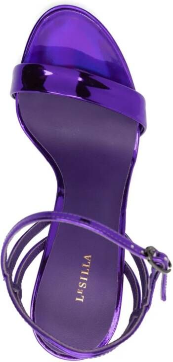 Le Silla Guen 120mm open-toe sandals Purple