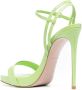 Le Silla Gwen 120mm patent-leather sandals Green - Thumbnail 3