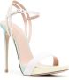 Le Silla Gwen 120mm patent leather sandals Green - Thumbnail 2