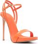 Le Silla Gwen 120mm patent leather sandals Orange - Thumbnail 2