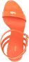 Le Silla Gwen 120mm patent leather sandals Orange - Thumbnail 4